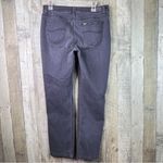 Lee  12 Short Regular Fit Straight Leg Mid Rise Secretly Shapes Gray/Blac… Photo 1