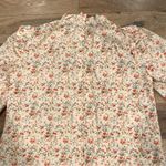 Rebecca Taylor La Vie  Floral Ruffle Mock Neck Size XS Photo 7