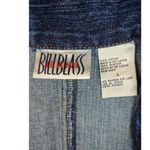 Bill Blass 80s 90s Vtg Retro Jeans Denim Jacket Zip Style Sz L 100% Cotton Photo 3