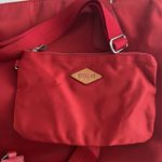 MZ Wallace Chelsea Red Tote With Pouch And Crossbody Strap Photo 7