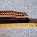 L.C.I Vintage Braided 1999 Leather Belt Set Photo 7