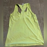Yogalicious  Tank Top Women’s Size Small Green Racer Back Photo 1