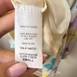 Blue Blush NEW NWT  Floral Print Mini Dress SZ Small Smocked Back‎ Flirty Cutaway Photo 10