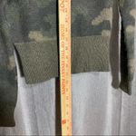 Polo Ralph Lauren Camouflage Print Crew Neck Wool Sweater XS Green Photo 13