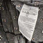 Old Navy Black Patterned Spaghetti Strap Short Dress Size Small Photo 6