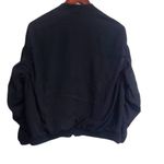 File. 16 Black Full Zip‎ Up Jacket Size Medium Black Photo 1