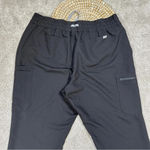 FIGS Women’s Zamora Jogger Scrub Pants Drawstring in Black XXL Photo 6