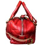 Chloé CHLOE Paddington Lock and Key Small Red Leather Padlock Bag With Dust Bag Photo 4