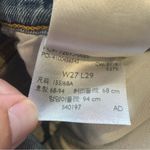 Levi's Levi’s Ribcage Straight Jeans Button Fly Womens 27 Distressed Photo 6