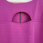 Bongo Plus Women's Sleeveless Purple Mini A-line Dress 1X Photo 4