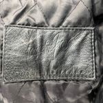 Jacqueline Ferrar Vintage Black Genuine Leather  Coat Jacket Photo 7