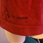 Columbia  red large fleece vest black Photo 2
