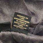 House Of Harlow 1960 Dark Grey Velour Drawstring Cuffed Jogger Pants Small Gray Photo 7