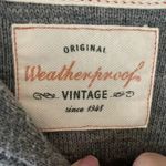 Weatherproof Vintage Heather Gray Cotton Soft V-Neck Long Sleeves SZ XL # 1786 Photo 8