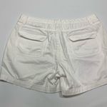 Caslon  flat front 5” chino white short size large Photo 2