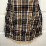 American Eagle  Brown and Tan Plaid Dress Photo 5