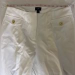 River Island  Women’s Cigarette White Trouser Size 10 Photo 8