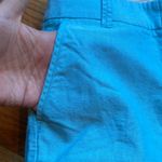 J.Crew City Shorts in Tropical Blue City Fit Cotton Size 8 Bright Classic Prep Photo 2