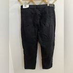 American Eagle NWT Mom Jeans Black Distressed relaxed Fit 14 32 Photo 3