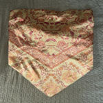 Rue 21 Pink yellow and orange floral scarf bandana top Photo 0