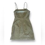 Wilfred Aritzia  ISABELLE corduroy dress overall Golden Amber Size 00 XXS Mini Photo 3