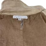 Young Fabulous and Broke Clara Boho Green Tencel Utility Jacket Oversized XS Photo 11