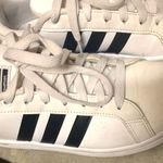 Adidas Black Striped White Size 9 Photo 0