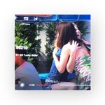 aso TV’s 90210  new Sky  Jewel Neck Bold Print Silk Halter Top  Braided Strap Pink Size XS Photo 2