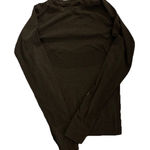 Climawear  Seamless Gray Long Sleeve Performance Athletic Stretch Top L/XL Yoga Photo 0