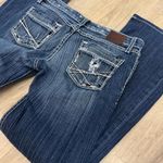 BKE 1193 Buckle  Madison Flare Jeans 27R Low Rise Stretch Photo 7