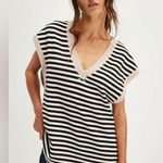 Free People  Classic Striped Vest NWT Photo 2