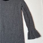 Banana Republic women’s grey wool blend ruffle cuff sweater dress size SM Photo 4