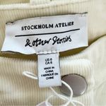 & Other Stories NWT & OTHER STORIES Ivory Corduroy High Waist Skinnies Size 6 Photo 6