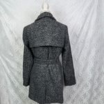 The Limited ‎ Tie Belt Waist Knit Wool Blend Trench Coat Size L NWT Photo 3