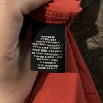 Anthropologie  Red Drawstring Pants Photo 2