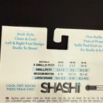 SHASHI Classic Mesh Style Regular Toe Pink Barre Pilates Yoga Full Grip Socks M Size M Photo 8