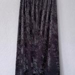 TR Bentley Plus Blue Velour Maxi Skirt SIze 2x Photo 0