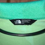 The North Face  neon green/blue quarter zip sweatshirt size medium Outdoors​ Photo 2
