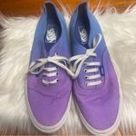 Vans  purple to blue fade ombre low top sneakers “off the wall” ladies … Photo 1