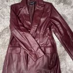 Steve Madden Faux Leather Blazer Photo 2