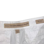 Vintage‎ America Jeans Mid Rise Bermuda Shorts 14 White Photo 3