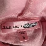 Dolls Kill RARE SOLD OUT  x Powerpuff Girls Blossom Velour Hoodie Pink Y2K
L Photo 12