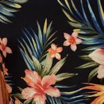 Naïf bright sleeveless floral belly top Blue Size M Photo 4