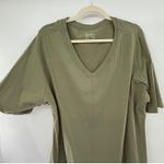 Denim & Co Olive Green V Photo 1