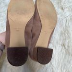 Nine West  Taupe Faux Suede Heels Size 7M Photo 5