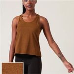 Athleta Uptempo Elevate II Tank Heather Mahogany Workout Top 1X Photo 0