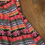 Show Me Your Mumu  Women's XS Stripe Ibiza Mini Dress Floral Boho Photo 8