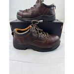 Timberland Pro Womens Titan Safety Toe Work Shoes Brown Leather Low 7W Photo 1