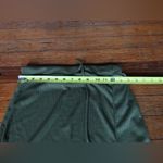 Miss Guided || Sage Green String Front Slit Maxi Scrunch Skirt SZ 8 Photo 6