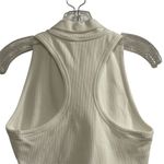 Athleta  Women's White Cropped Tank Top Size M Photo 1